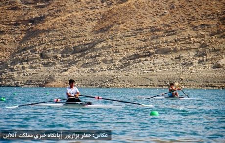 مسابقات روئینگ المپیاد استعدادهای برتر پسران کشور از لنز دوربین