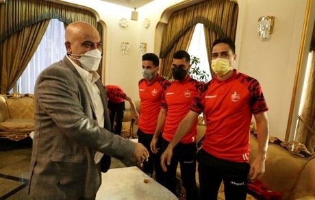 پرسپولیس به هتل ریاض رسیدند