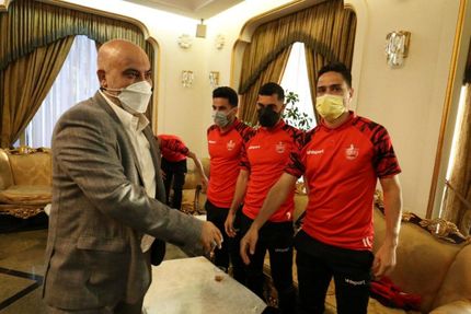 پرسپولیس به هتل ریاض رسیدند