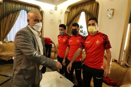 پرسپولیس به هتل ریاض رسیدند