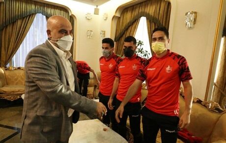 پرسپولیس به هتل ریاض رسیدند