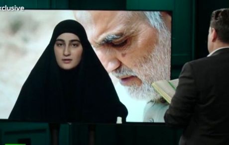 پاسخ دختر سردار سلیمانی به سوال رسانه خارجی درباره فرق ترامپ و بایدن