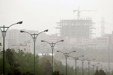 آلودگی هوای قزوین تشدید شد