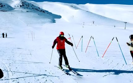 پیست اسکی فریدونشهر راه افتاد