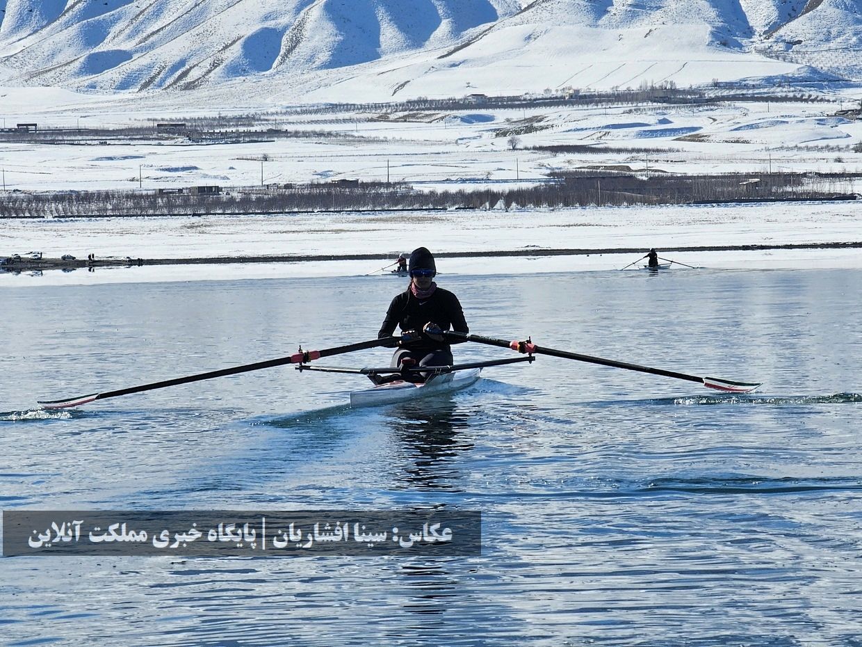 دومین اردوی تیم ملی روئینگ بانوان به میزبانی ارومیه