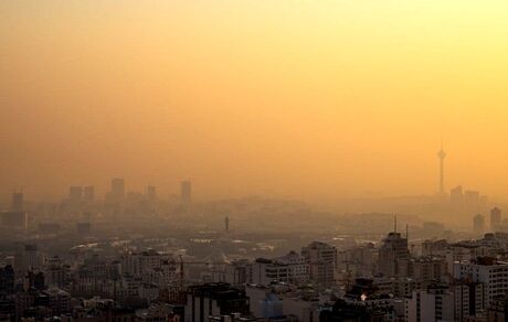 عکسی عجیب از آلودگی وحشتناک تهران