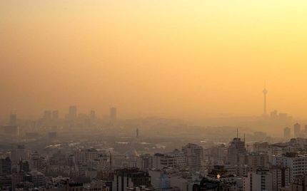 عکسی عجیب از آلودگی وحشتناک تهران