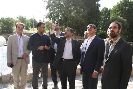 وزیر میراث فرهنگی: شرایط بیستون در شأن این اثر جهانی نیست