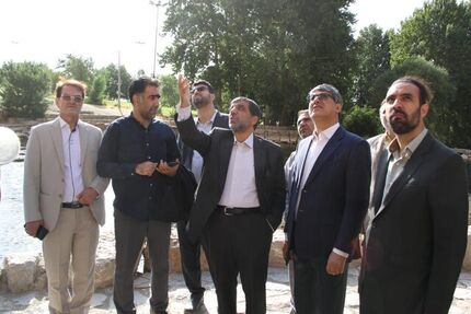 وزیر میراث فرهنگی: شرایط بیستون در شأن این اثر جهانی نیست
