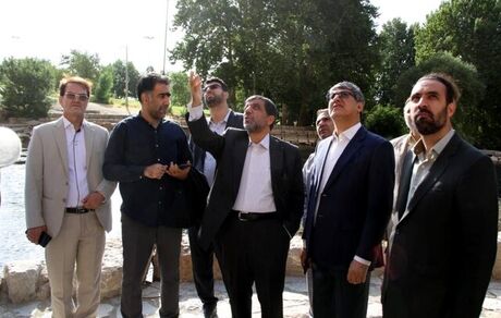 وزیر میراث فرهنگی: شرایط بیستون در شأن این اثر جهانی نیست