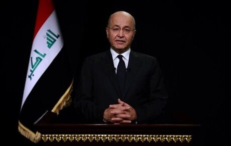 تاکید رئیس جمهور عراق بر لزوم احیای برجام و بهبود روابط ایران و عربستان