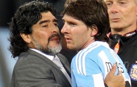 مارادونا: امیدوارم مسی مقابل ناپولی شب خوبی نداشته باشد!