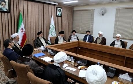 دیدار رئیس جمهور با اعضای دفتر رهبر معظم انقلاب اسلامی