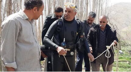 جسد پیرمرد ۷۰ ساله صحنه‌ای که ۱۲ روز مفقودی پیدا شد