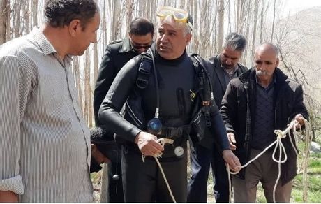 جسد پیرمرد ۷۰ ساله صحنه‌ای که ۱۲ روز مفقودی پیدا شد