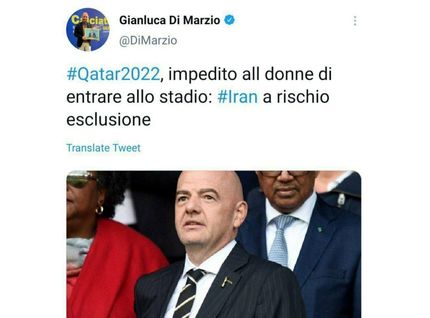 ادعای عجیب: ایتالیا جایگزین ایران در جام جهانی ۲۰۲۲ فوتبال!