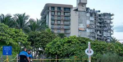  ساختمان فروریخته فلوریدا کاملا تخریب می‌شود/کشف24 جسد و بلاتکلیفی 124 نفر