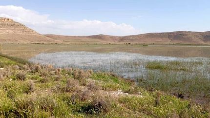 تالاب درگه در نقده بعد از ۲۵ سال احیا شد