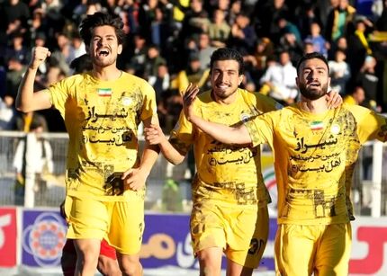 صعود شیرازی‌ها به رده پنجم لیگ برتر فوتبال