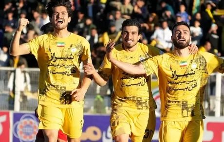 صعود شیرازی‌ها به رده پنجم لیگ برتر فوتبال