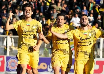 صعود شیرازی‌ها به رده پنجم لیگ برتر فوتبال