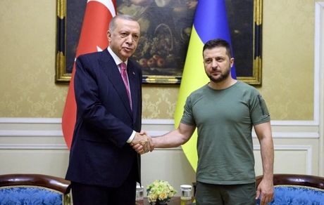 دیدار زلنسکی و اردوغان