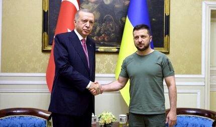 دیدار زلنسکی و اردوغان