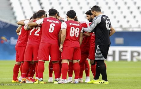 تساوی پرسپولیس و پاختاکور در نیمه اول