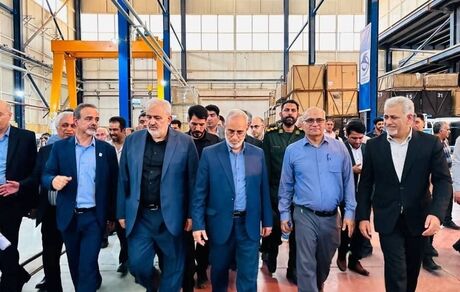 خط تولیدگیربکس CVT و باک پلیمری خودرو کرمان موتور افتتاح شد