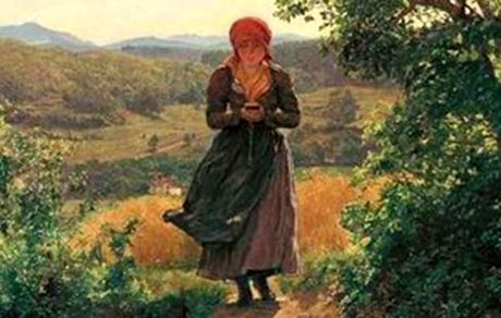 گوشی آیفون در نقاشی ۱۵۰ سال پیش وجود داشته است؟