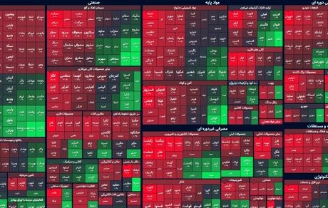 بورس همچنان در وضعیت قرمز