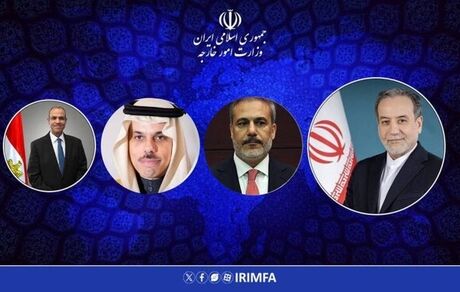 عراقچی با همتایان ترکیه، مصر و عربستان گفت و گو کرد
