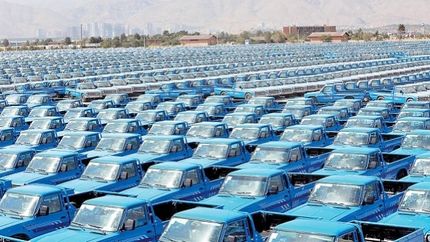 هزاران نیسان آبی بدون تکلیف در انبار زامیاد