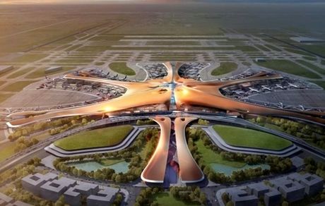 بزرگ‌ترین فرودگاه جهان در پکن افتتاح شد