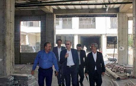 بازدید مدیر شعب بانک مسکن منطقه مرکز تهران از پروژه نهضت ملی جهاد دانشگاهی