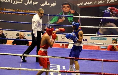 پایان رقابت‌های بوکس جوانان کشور با قهرمانی آذربایجان‌غربی