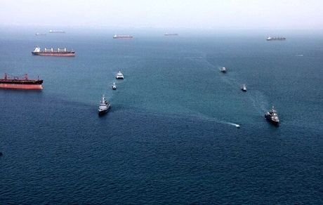 رزمایش مرکب دریایی نیروهای دریایی جمهوری اسلامی ایران و فدراسیون روسیه برگزار شد