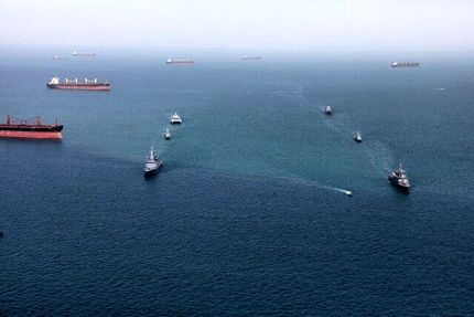 رزمایش مرکب دریایی نیروهای دریایی جمهوری اسلامی ایران و فدراسیون روسیه برگزار شد