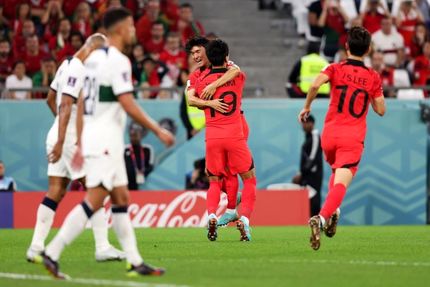 جام جهانی: کره جنوبی با گل دقیقه ۹۰، پرتغال را شکست داد و صعود کرد