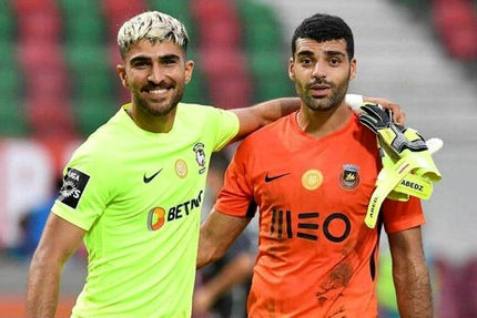 استتار امیر عابدزاده و طارمی در فرودگاه!/عکس