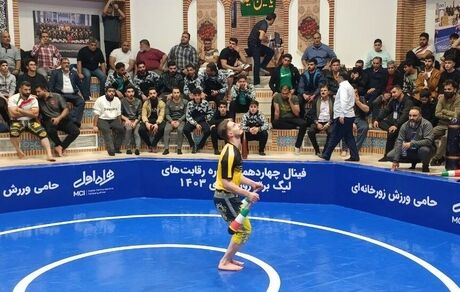 فولاد مبارکه سپاهان اصفهان قهرمان لیگ برتر زورخانه‌ای شد