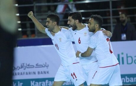 برد تیم ملی فوتسال مقابل روسیه در دیداری دوستانه