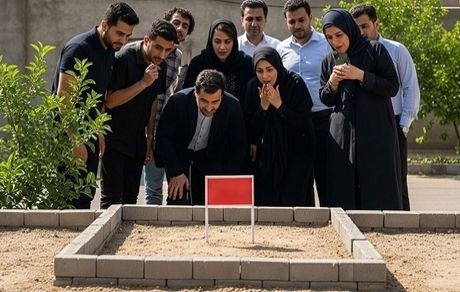 صدور سند برای زمین ۲۵ سانتی متری در کاشان!