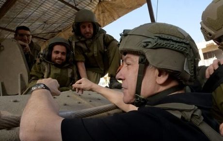 نتانیاهو به نوار غزه رفت