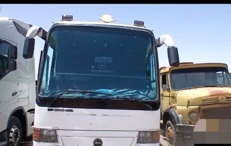 توقیف اتوبوسی با رانندگی نوجوان ۱۸ ساله