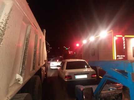 ۱۶ مصدوم در حادثه برای اتوبوسی در محور کوار شیراز