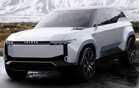 تویوتا لندکروز برقی رونمایی شد