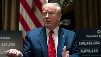 سی ان ان از فرار ترامپ به پناهگاه خبر داد!