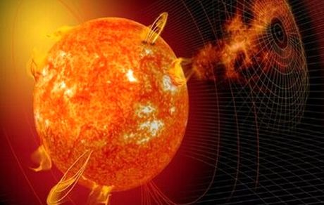 طوفان خورشیدی در راه زمین