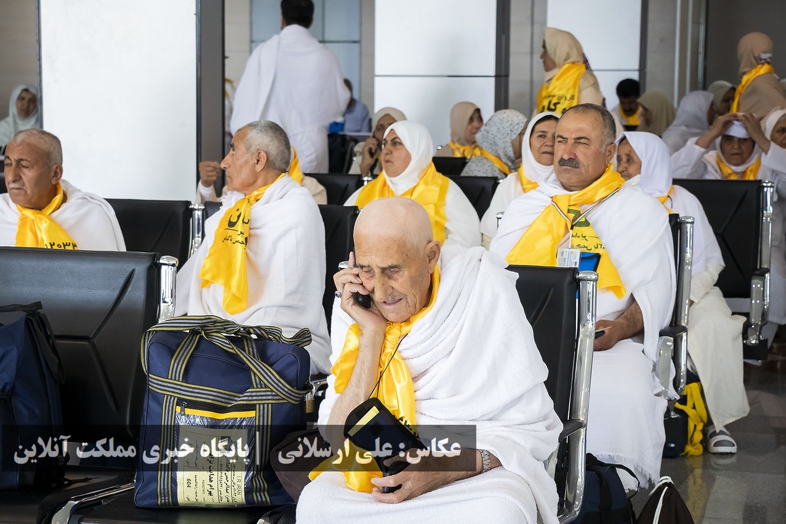 اعزام زائرین سرزمین وحی (حجاج) آذربایجان‌غربی از فروگاه بین‌المللی ارومیه